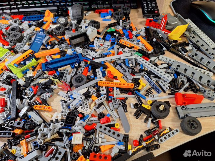 Lego technic россыпью коробка