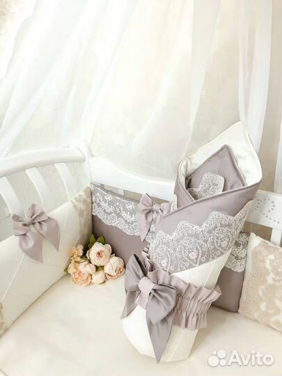 Бортики в кроватку