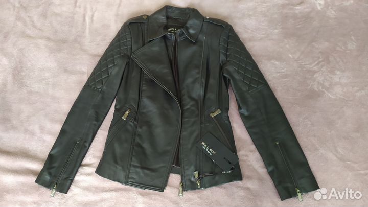 Новая кожаная куртка косуха alef