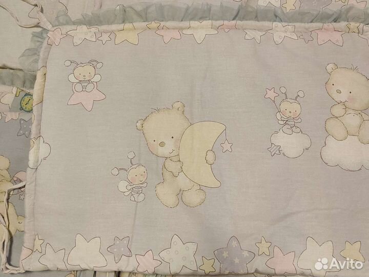 Бортики в детскую кроватку