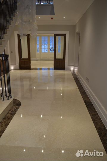 Укладка, монтаж мрамора гранита оникса