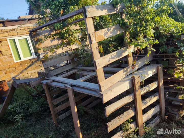 Доски, палеты, дрова