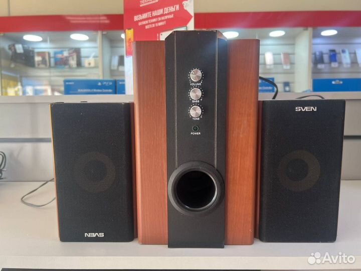 Колонки Sven SPS-820 Brown