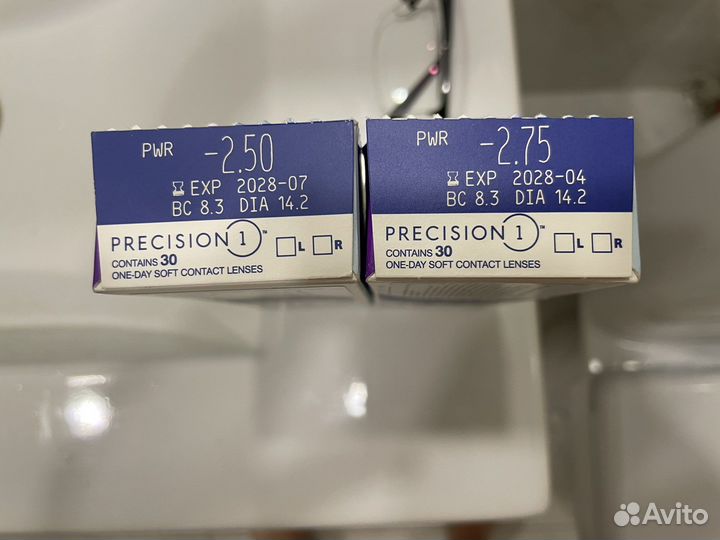 Линзы -2.5 / -2.75