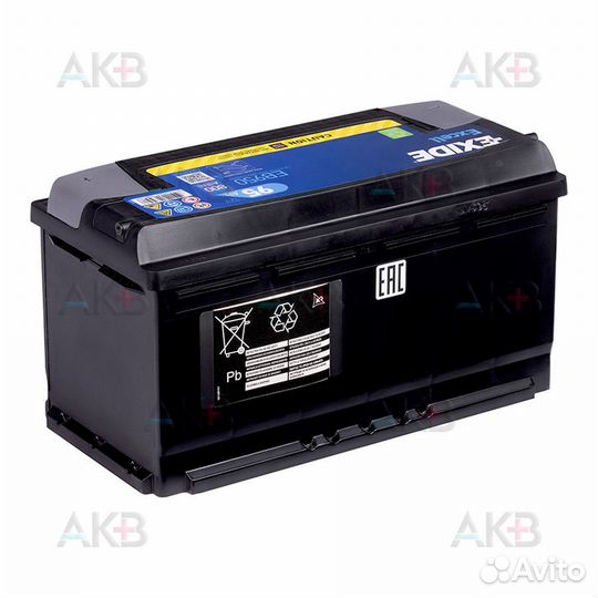 Аккумулятор автомобильный Exide Excell 95R (800A 3