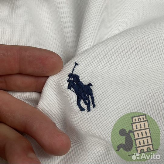 Белый джемпер Polo Ralph Lauren