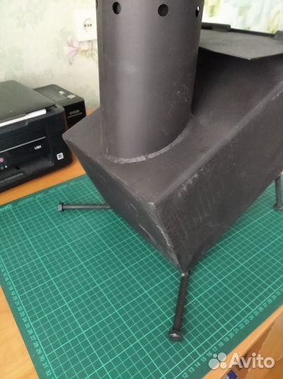 Печь ракетного типа