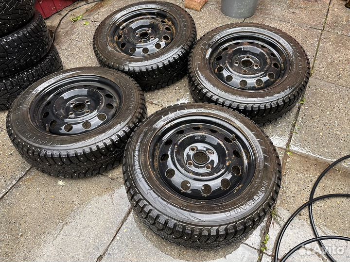 Колеса зимние nokian 185 65 r15 4x100