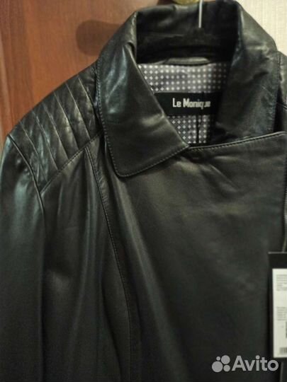 Куртка кожаная женская 48 размер