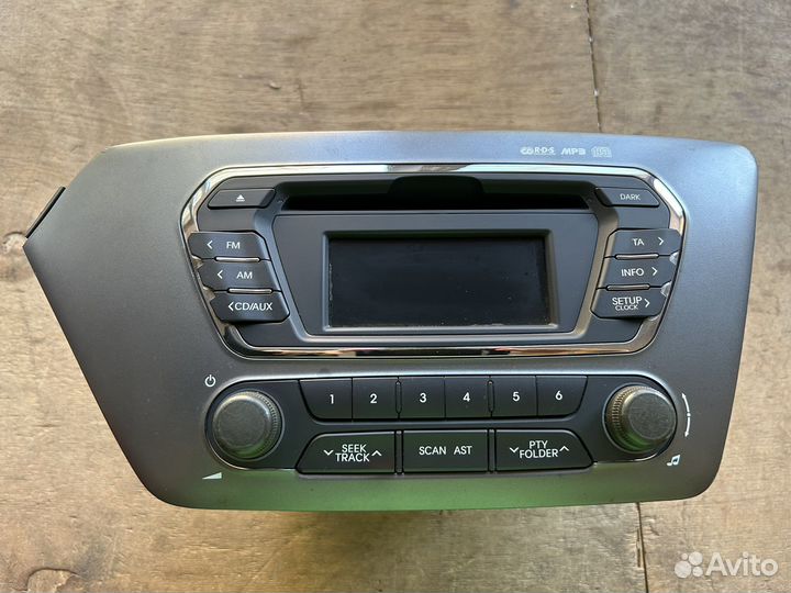 Магнитола kia rio 3