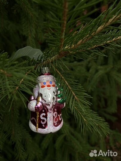 Елочные игрушки стекло 