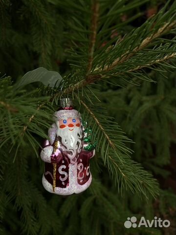 Елочные игрушки стекло 