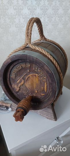 Бочка дубовая 5 литров