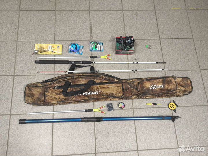 Рыболовные снасти летние новые