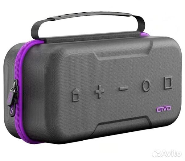 Жесткий кейс на молнии oivo Carry Case для Nintendo Switch (IV-SW188) (фиолетовый)