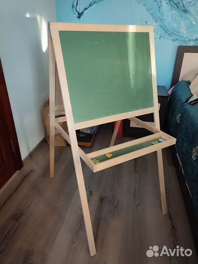 Доска для рисования маркером и мелом