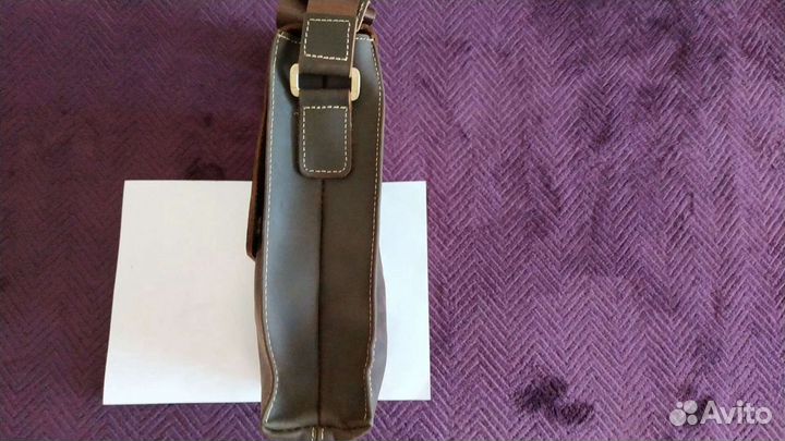 Сумка мужская через плечо (кожа)