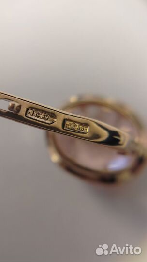 Золотые серьги СССР