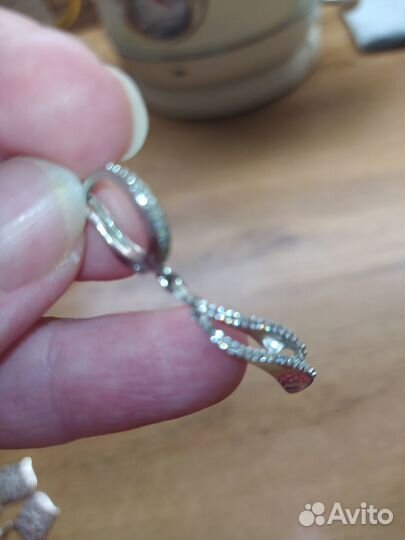 Серьги серебро 925