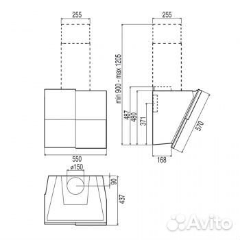 Вытяжка best Keys какао 07G05002