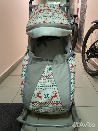 Коляска санки