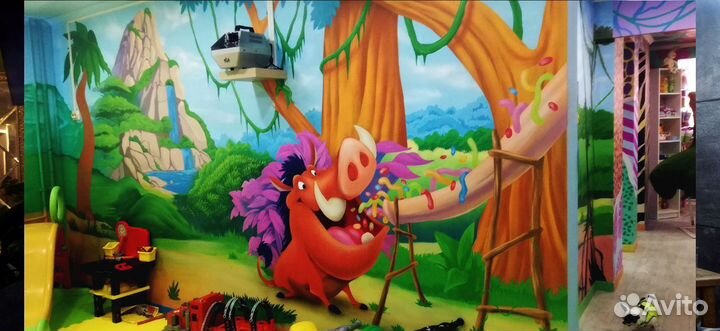 Роспись стен, граффити