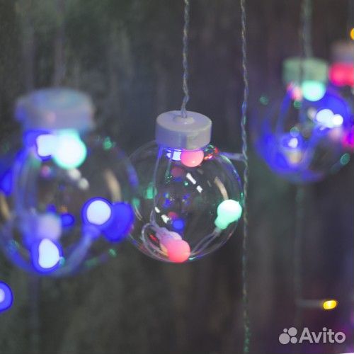 Электрогирлянда интерьерная Шары цветные