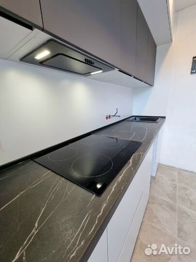 Кухня прямая в студию под ключ