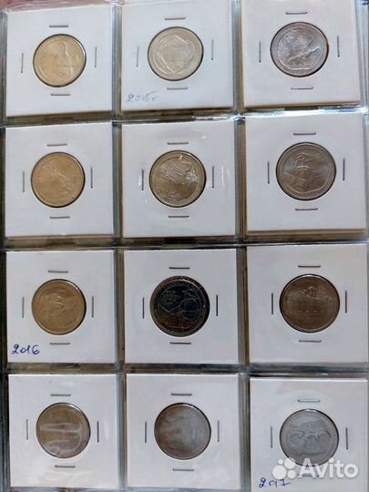 25 американских центов Национальные парки