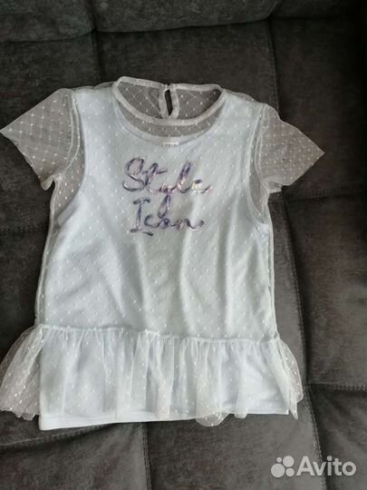 Детская одежда для девочки пакетом 140 р-р