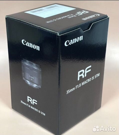 Canon RF 35 f/1.8 Macro IS STM, Новый