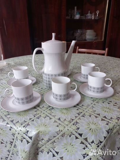 Кофейный сервиз времен СССР