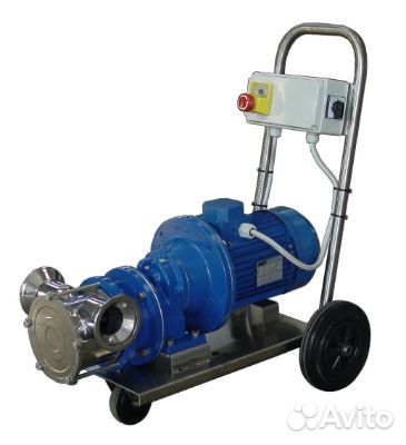 Импеллерный мезгонасос Z500 2V для вязких жидкосте