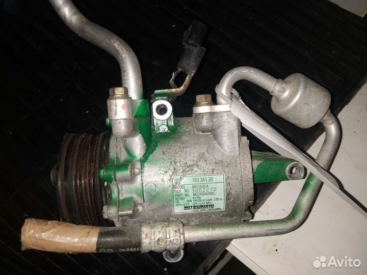 Компрессор кондиционера mitsubishi colt