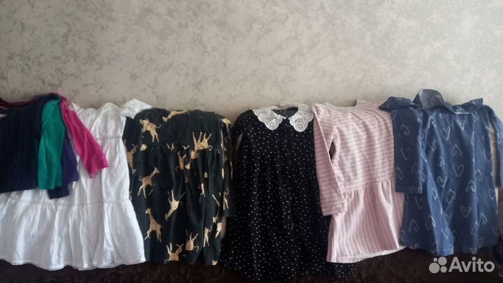 Детские вещи пакетом для девочек 116 122