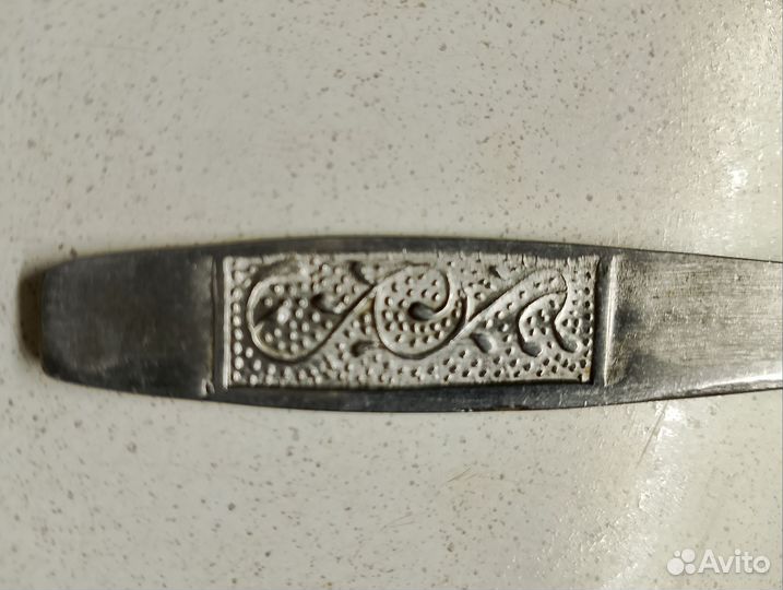 Ложка столовая редкая возможно титан