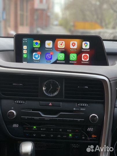 Андроид блок для Lexus RX 2012-2021