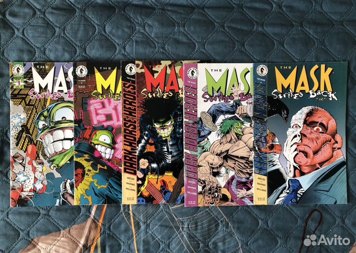 Комикс the mask-strikes back, dark horse
