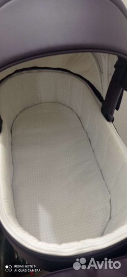 Коляска Adamex Monte Carbon 3в1 Экокожа