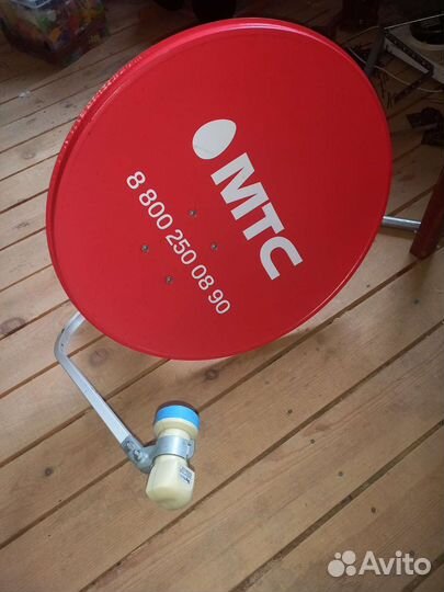 Спутниковая тарелка МТС с роутером и Wi-Fi