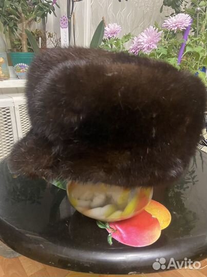 Шапка норковая
