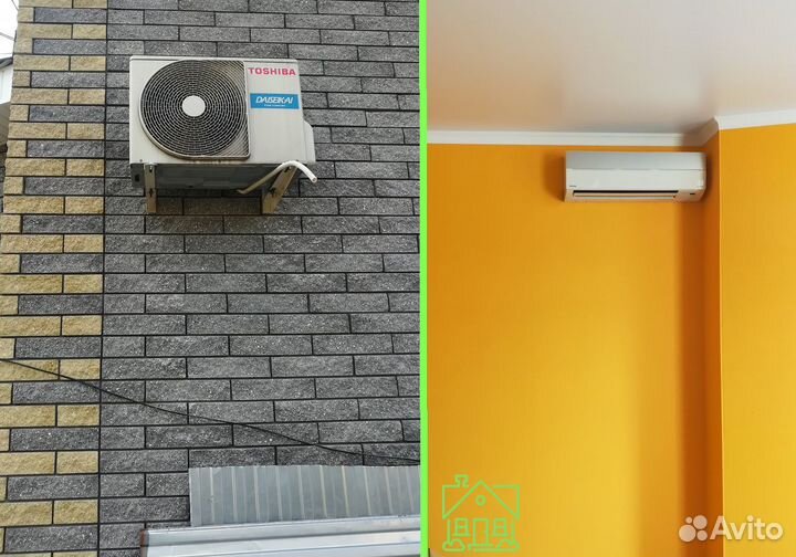 Монтаж, предмонтаж, демонтаж любых кондиционеров