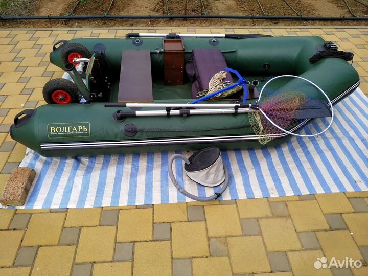 Лодка пвх с мотором комплект бу