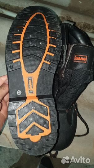 Ботинки рабочие с железным носком