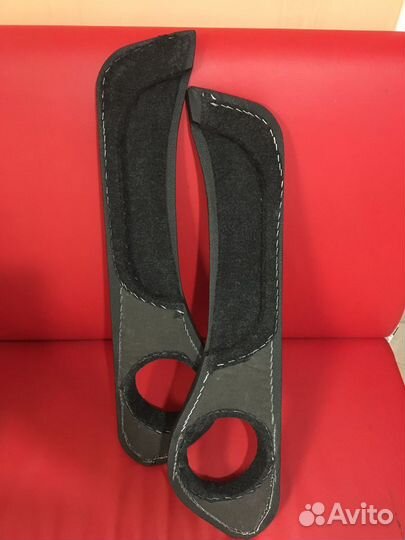 Карманы обшивки двери Шеви Нива кожзам