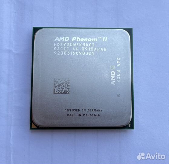 Amd phenom II 560BE, 720BE, 740BE, s145