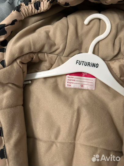 Зимний комбинезон для девочки 98