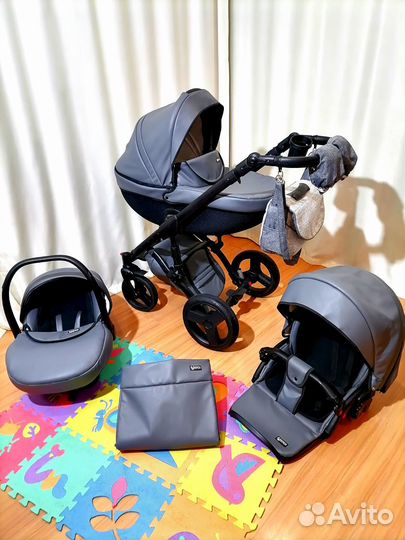 Коляска 3 в 1 Verdi Mirage/состояние отличное