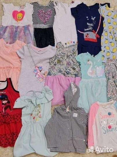 Вещи пакетом на девочку