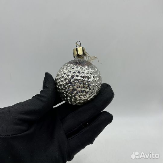 Елочная Игрушка Подвеска Шар Времен СССР